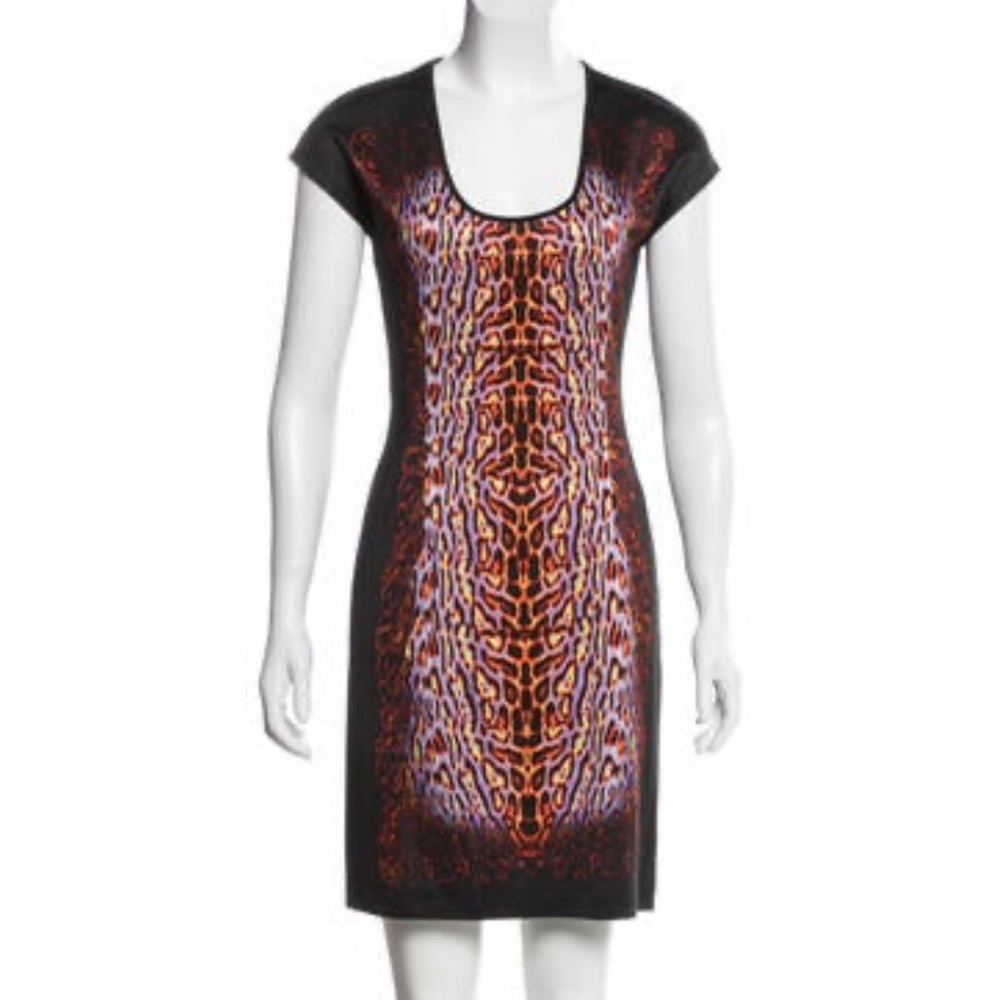 Roberto Cavalli justcavalli Animal print mini dress size M (US6)
